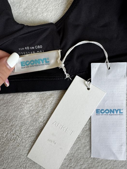 Черно горнище на бански костюм Arket