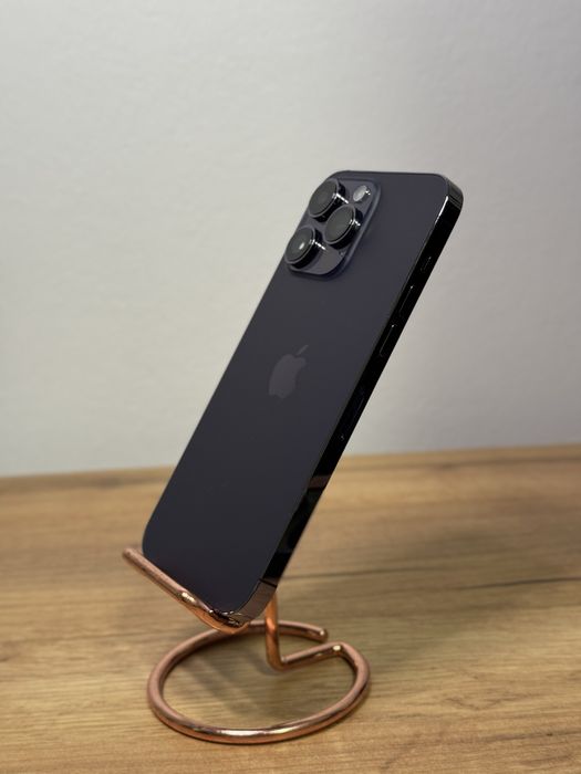 iPhone 14 Pro Max Deep Purple 93% impecabil + Husa / cablu