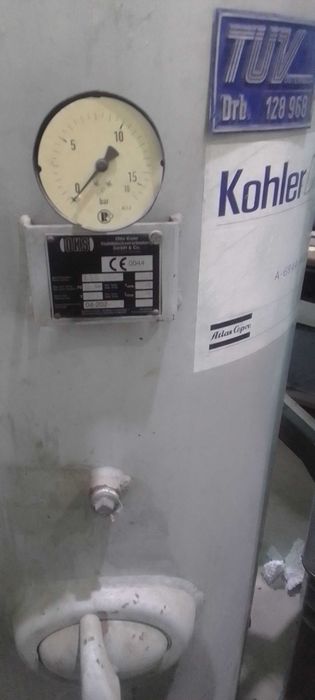 съд за баланс налягане на компресор 250 л. 10 бар