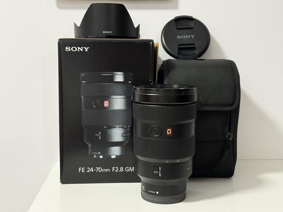 Sony 24-70 mm, f/2.8 GM