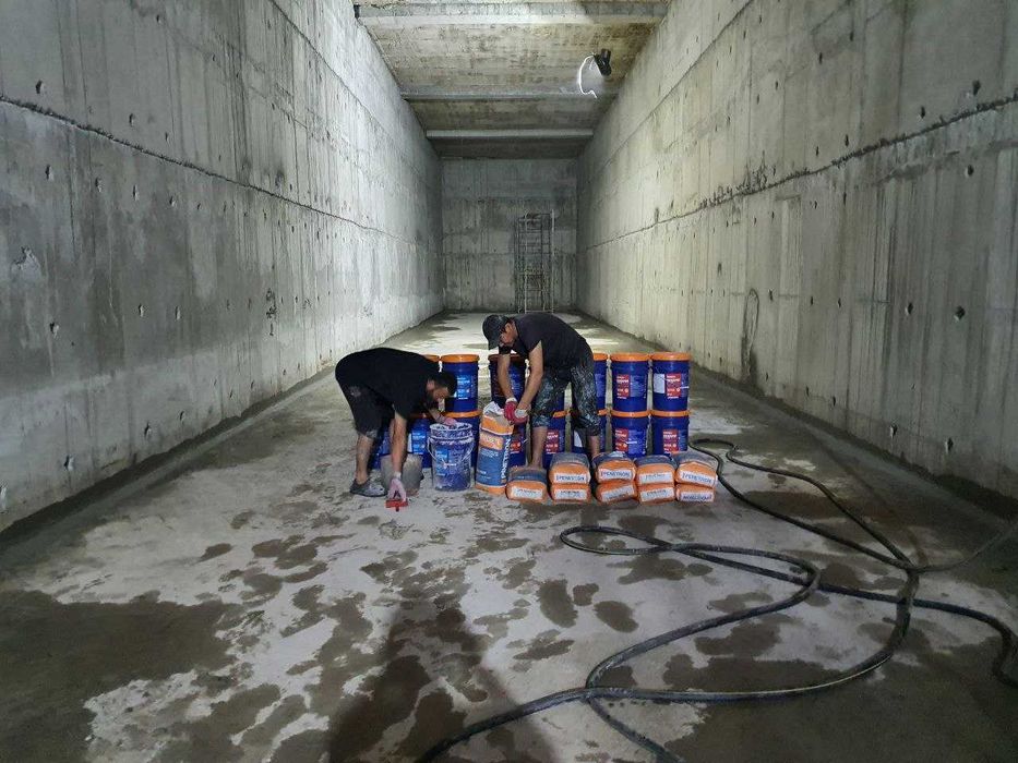 Гидроизоляция подвала полов балкона бетона с материалами Пенетрон