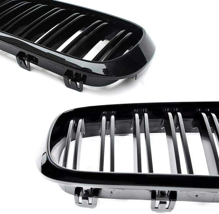 Бъбреци Решетки за BMW F15 F16, БМВ X5 X6 Двойни Черен Гланц