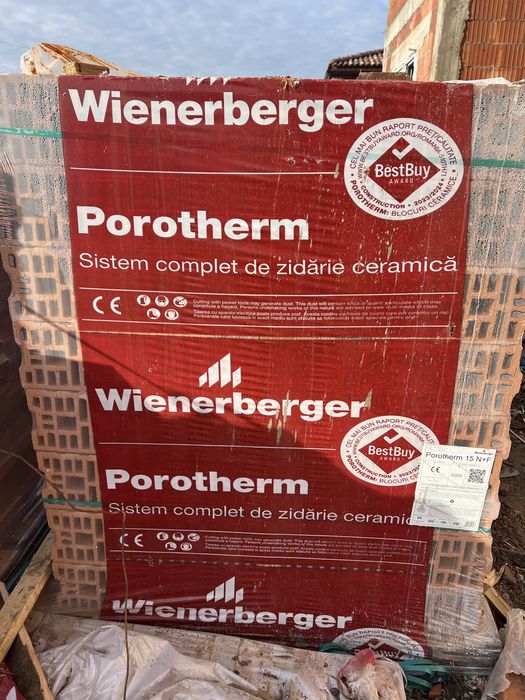 Caramida Porotherm Wienerberger 15 cm