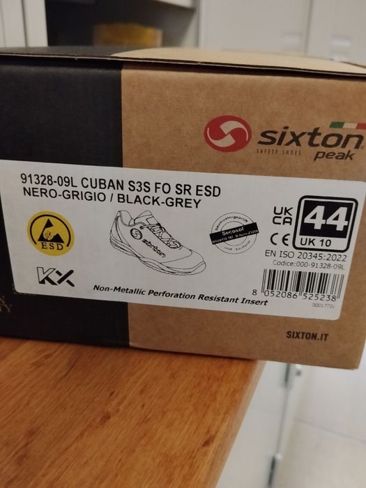 Работни обувки Sixton Peak Cuban S3