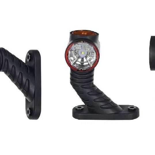 1 бр. тройни ЛЕД LED рогчета , габарити , 12-24V , Полша