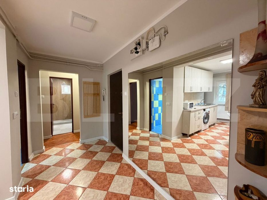 Apartament 3 camere, 75mp, decomandat, zona Kaufland