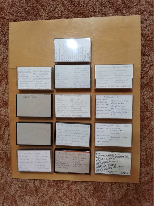 Аудио Касети - метал, рок и поп музика