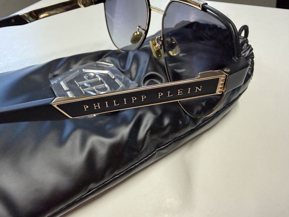 100% ОРИГИНАЛ ОЧИЛА Philipp Plein MILITARY 145 размер -
