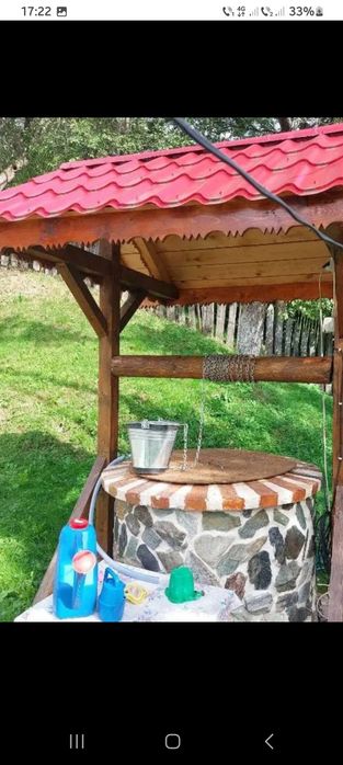 Foraje puțuri fântâni curățim adâncim dezinfectam