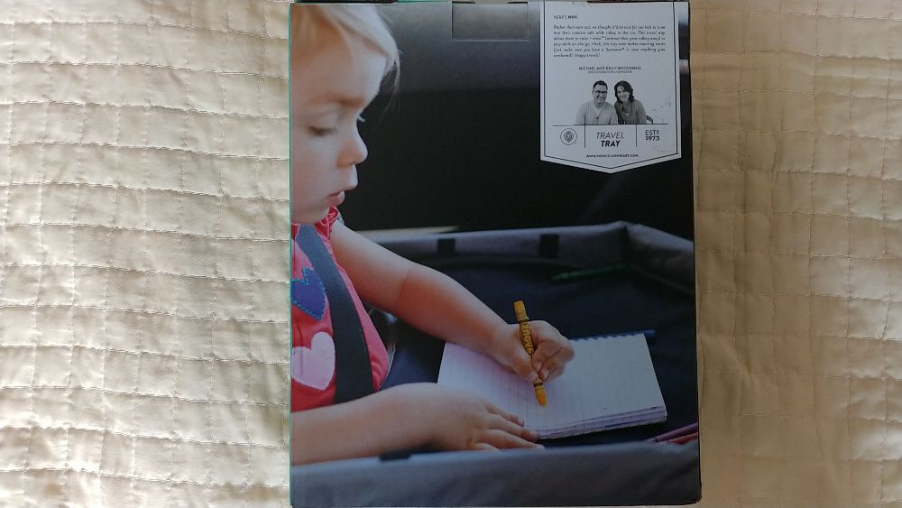 Tava jucarii mancare desen pentru scaun copii - masina auto carut