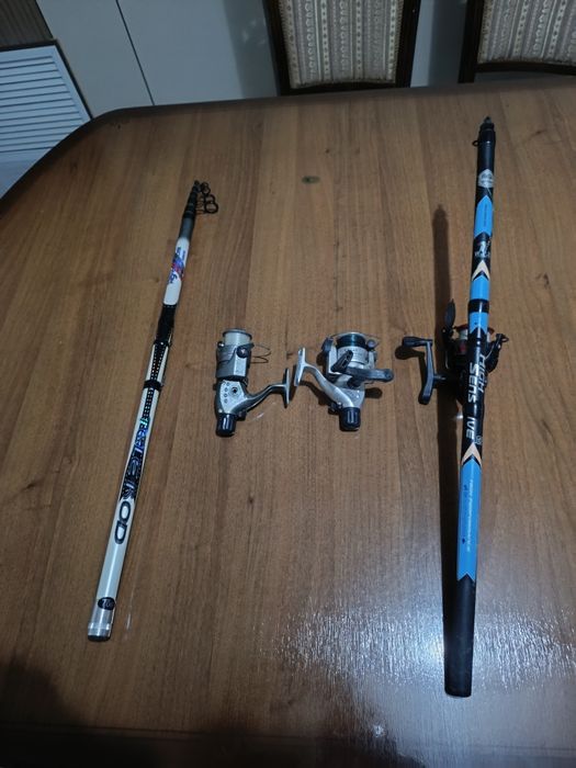 Удочки и катушки