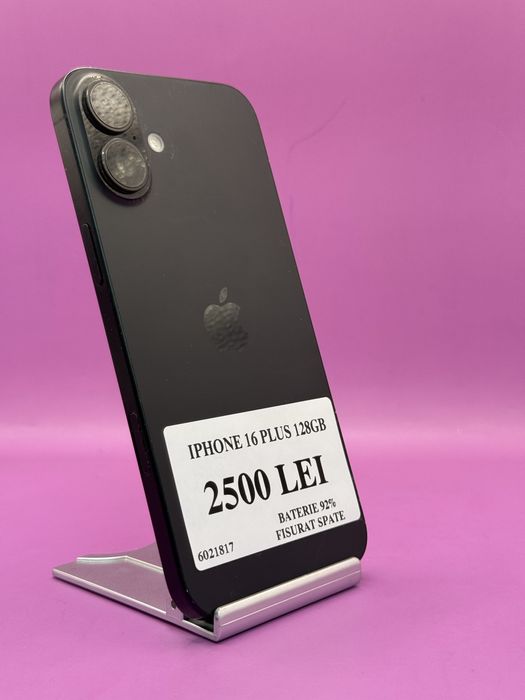 Iphone 16 plus 128gb•amanet matei crangasi•6021