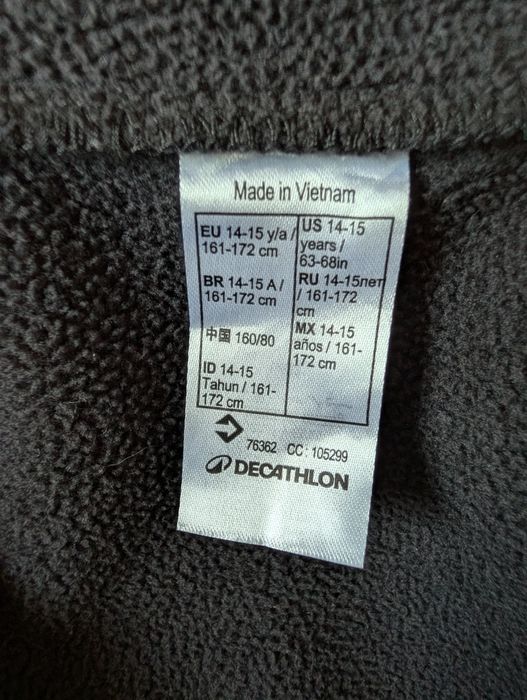 Geacă Softshell Quechua mh900 băieți 14-15 ani