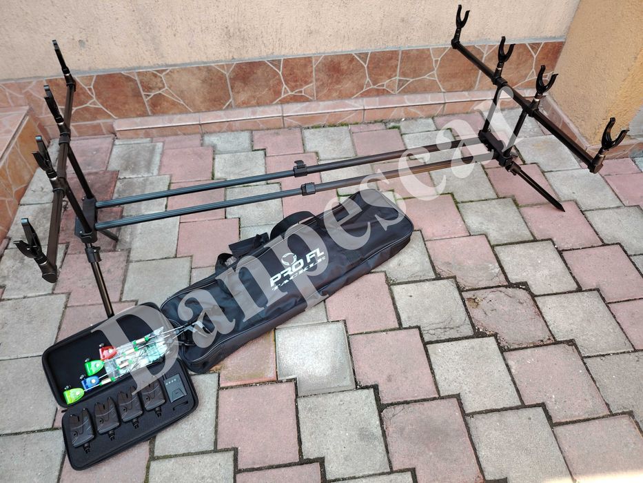 Rod pod (Duo Pod) PRO FL157 full echipat cu 4 avertizori cu STATIE si 4 swingere