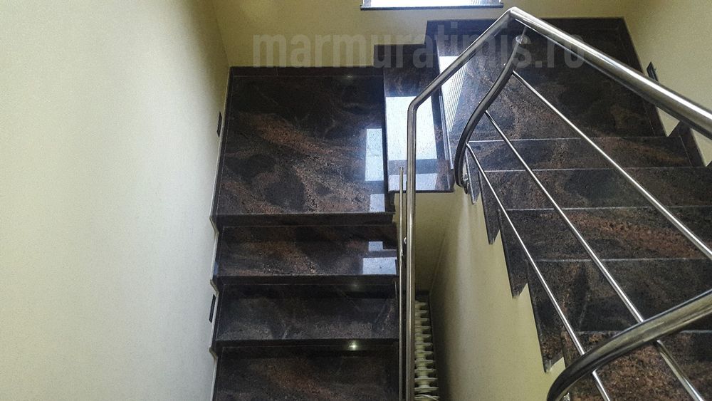 GrandArt Cenad executa trepte din marmură și granit Timisoara