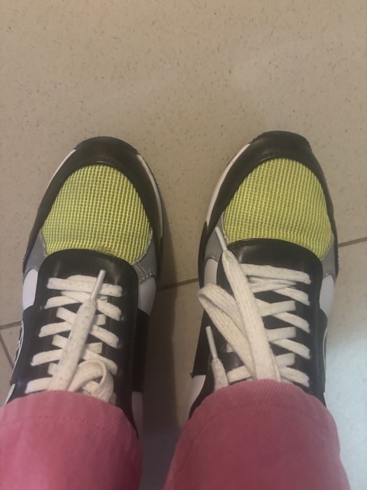 Guess Сникърси Tesha FL5TES ELE12 Черен