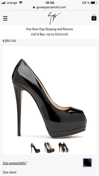 Pantofi Giuseppe Zanotti 100%originali!