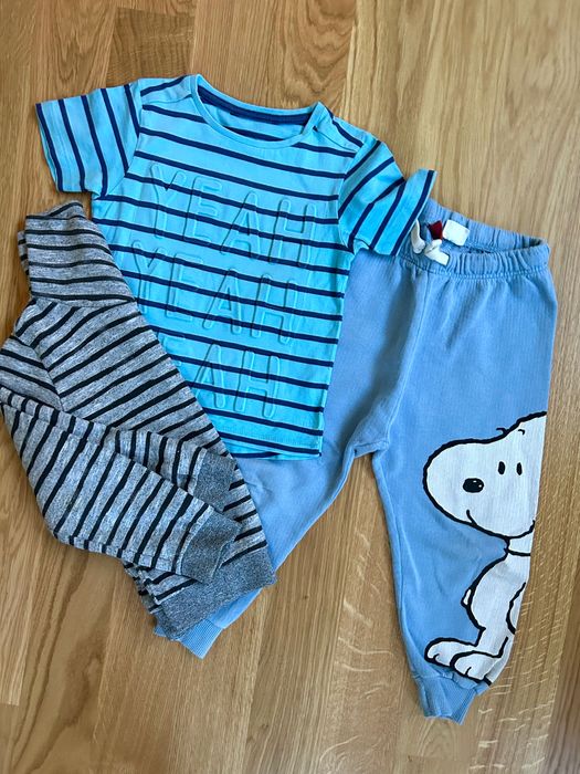 Спортен сет в синьо 4-5години за момче