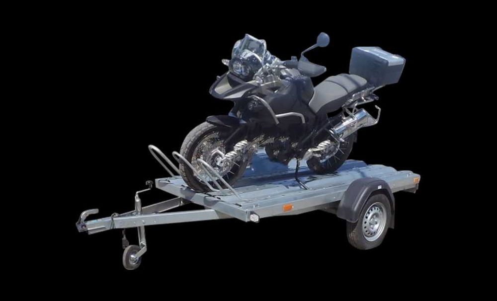 Remorca Platforma Moto Heca 220x150,3 posturi,Fabricat in RO,carte RAR