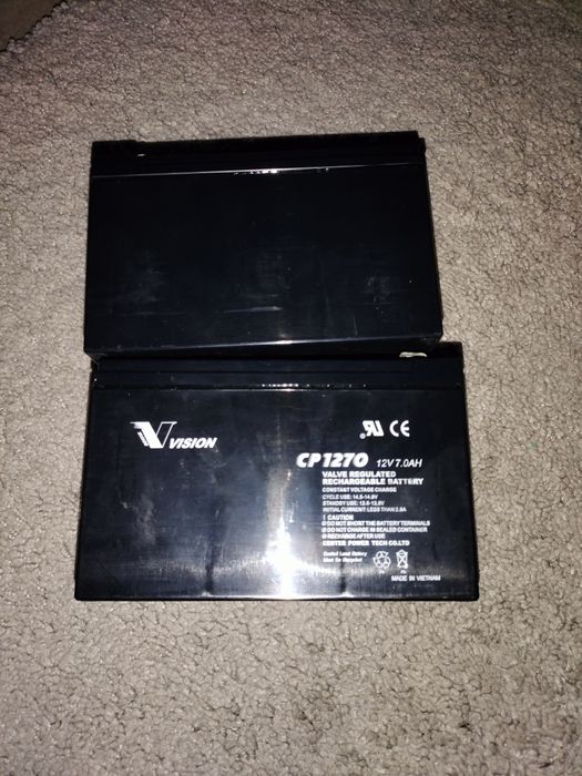 Acumulator- baterie Vision CP1270 12 V / 7 Ah