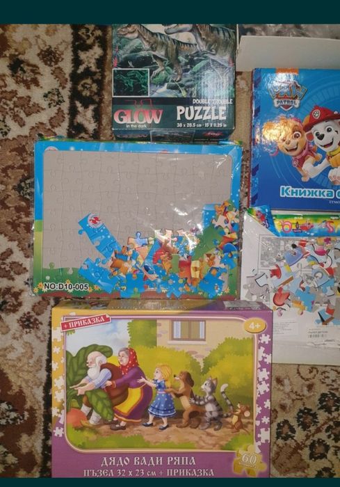 Детски пъзели 11бр.