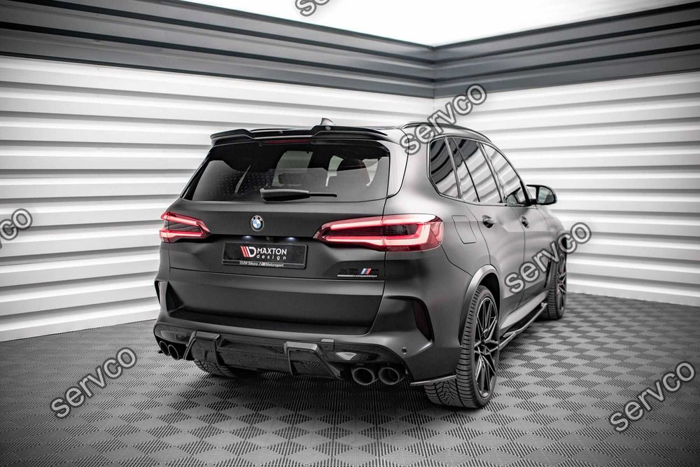Prelungire splitter bara spate Bmw X5M F95 2018- v1 - Maxton Design