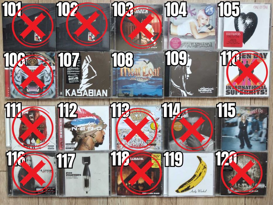 Rock/Punk Metal Music Albums CDs Оригинални Рок Пънк Метъл Музикални Дисковe