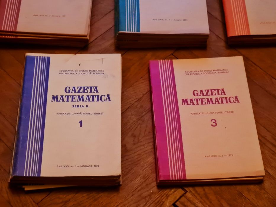 Matematica pentru ingineri Gazeta matematica anii 70