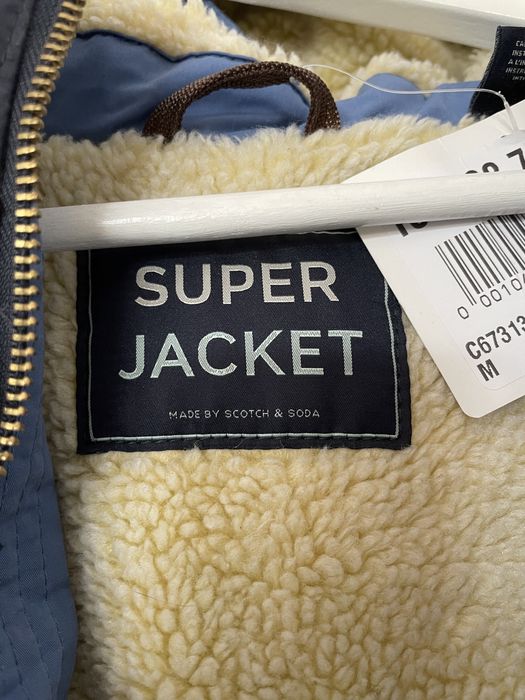 Geaca Scotch&Soda, foarte groasa, cu blana, Scotch Shrunk