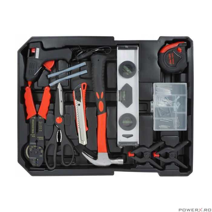 Troller (set) trusa de scule, chei cu 154 de piese Notig