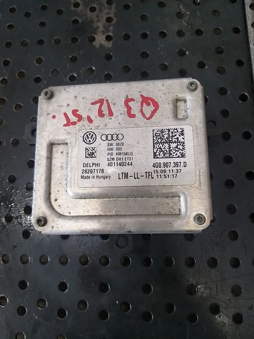 Modul calculator balast xenon drl audi q3 8u 4g0907397d 28297178