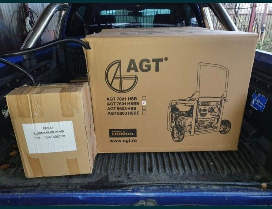 Generator automatizat Honda GX390, 6,6 kw,monofazat, pornire electrica