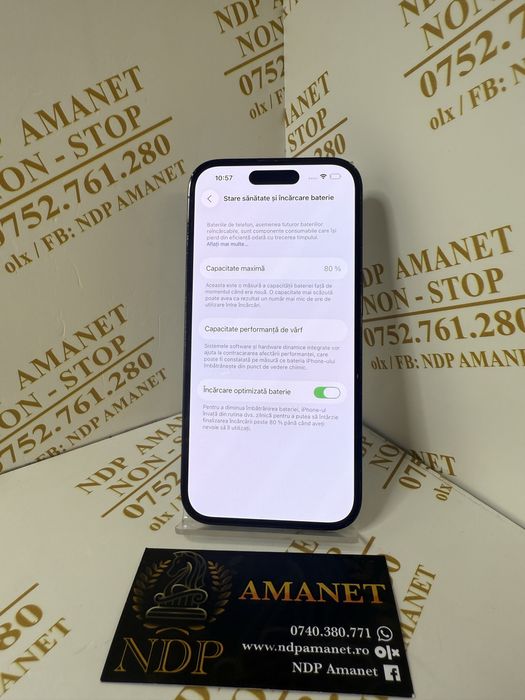 NDP Amanet Braila Iphone 14 Pro( 48248)