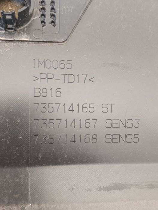 Задна броня за Fiat 500 / Фиат 500 след 2020 г.