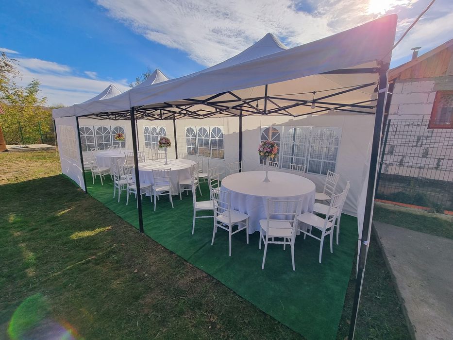 Corturi evenimente de închiriat vitrina frigorifica panou arcada covor