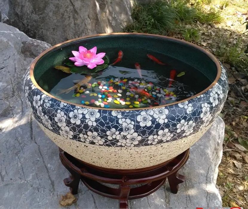 Кашпо керамическое