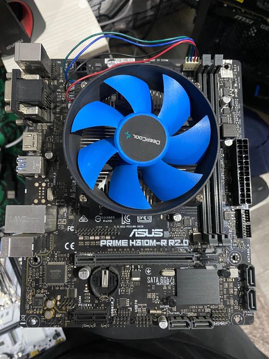 Продам мат.плату с процесором