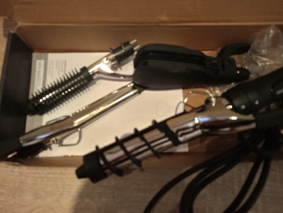 Преса за коса с представки