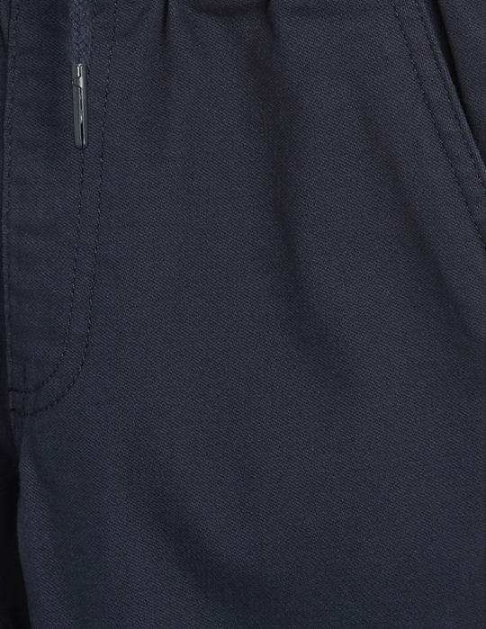 Next - брюки с эластичным поясом в рубчик