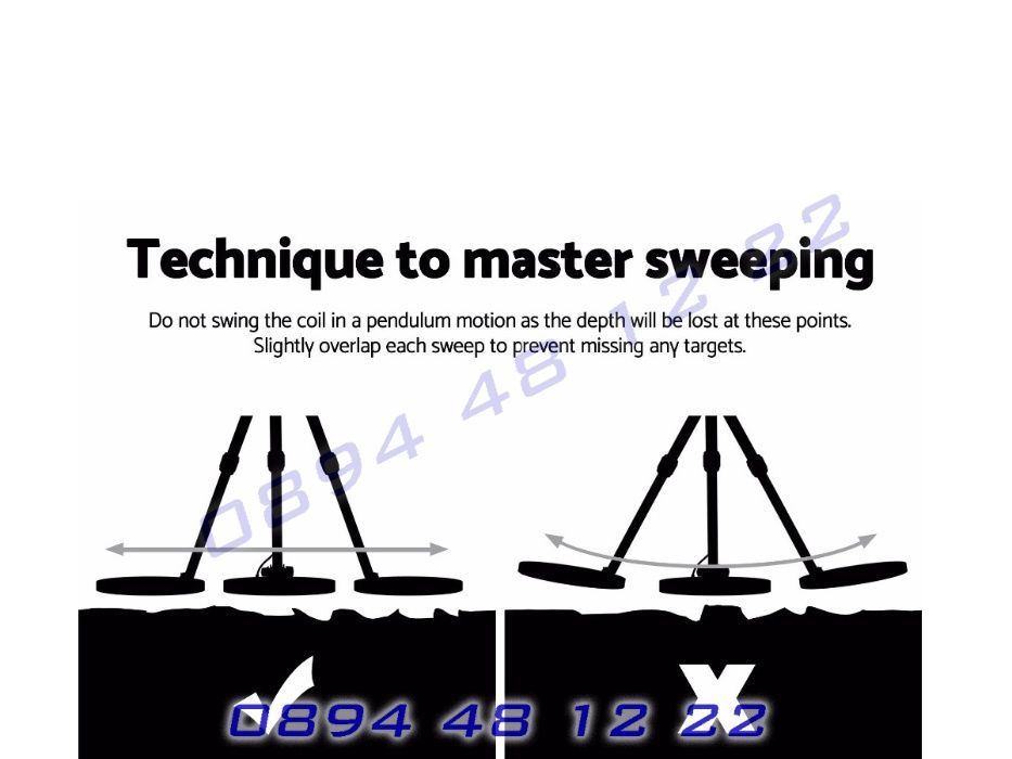 Металдетектор Металотърсач Метал Детектор Сонда Злато Залатотърсач