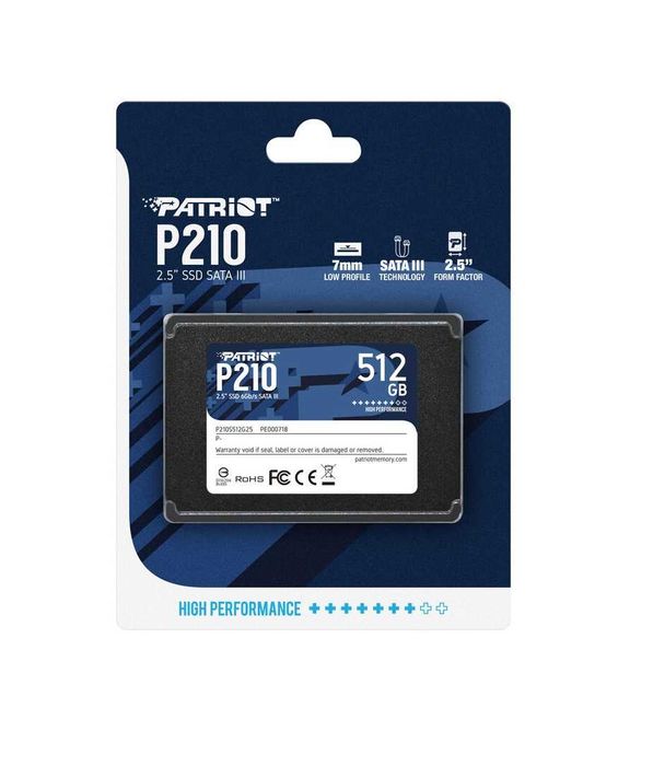 ] SSD накопитель 512GB Patriot