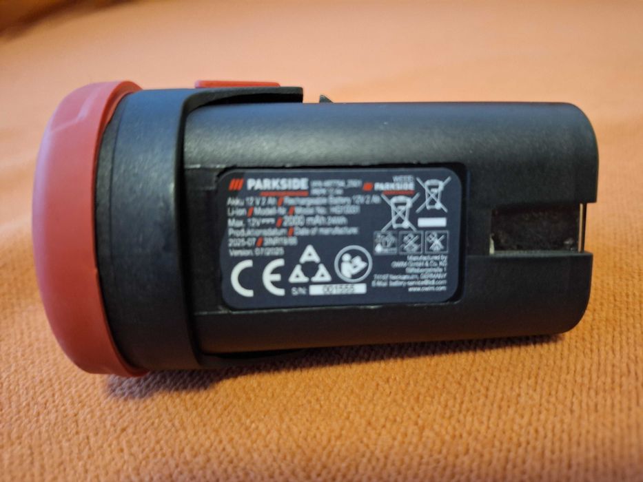 Baterie - Acumulator nou Parkside 12V 2.0 Ah, PAPK 12 A4