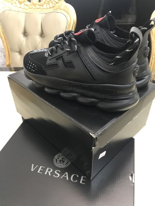 Adidasi Versace Chain blek nou