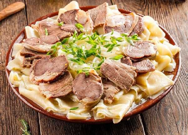 Домашнее тесто для бешбармака — быстро и вкусно!