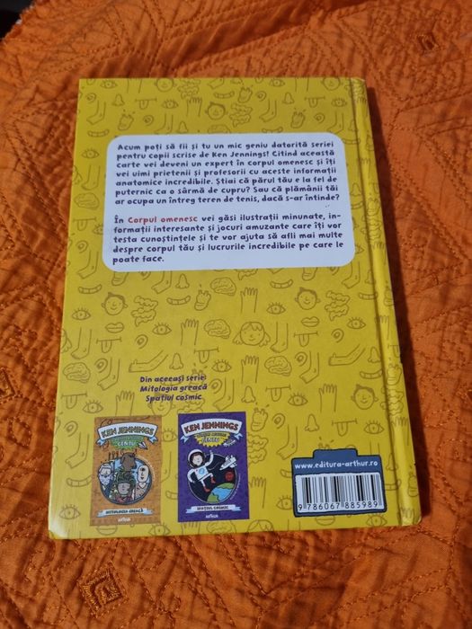 Cartea cărțile micului geniu corpul omenesc