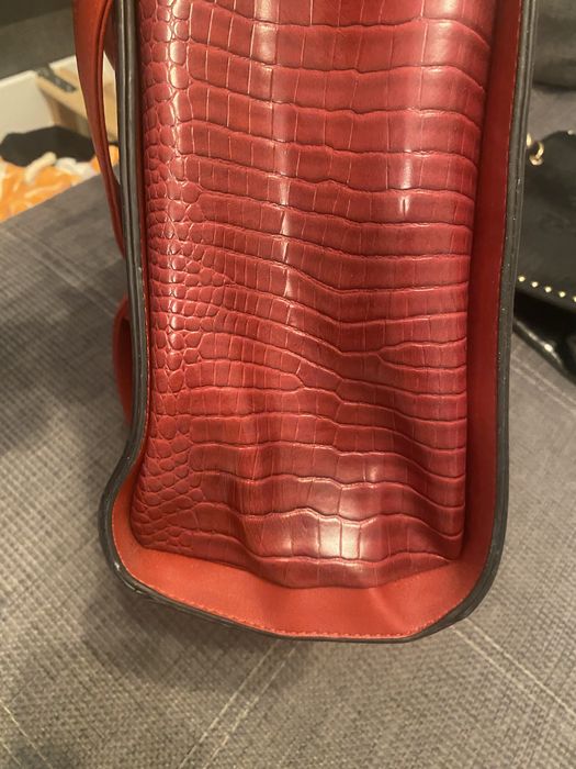 Geanta / poseta rosu burgund