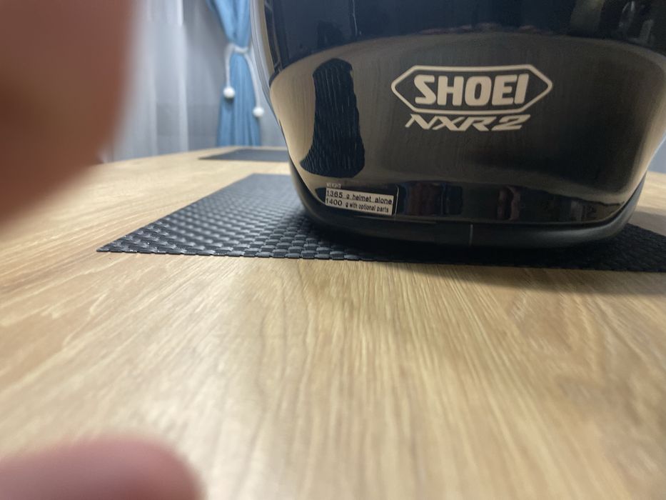 Спешно!!! Мото каска Shoei NXR 2 - черен гланц - М размер