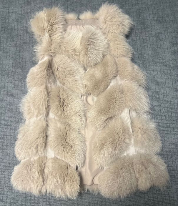 Елек естествен косъм лисица