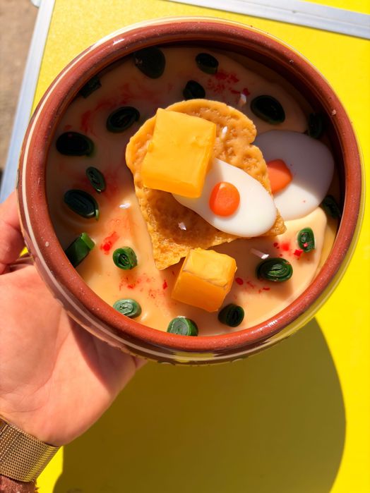 Ръчно правена свещ