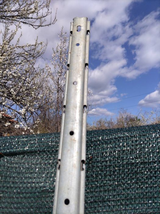 Метални поцинковани  колове за лозе, огради и други